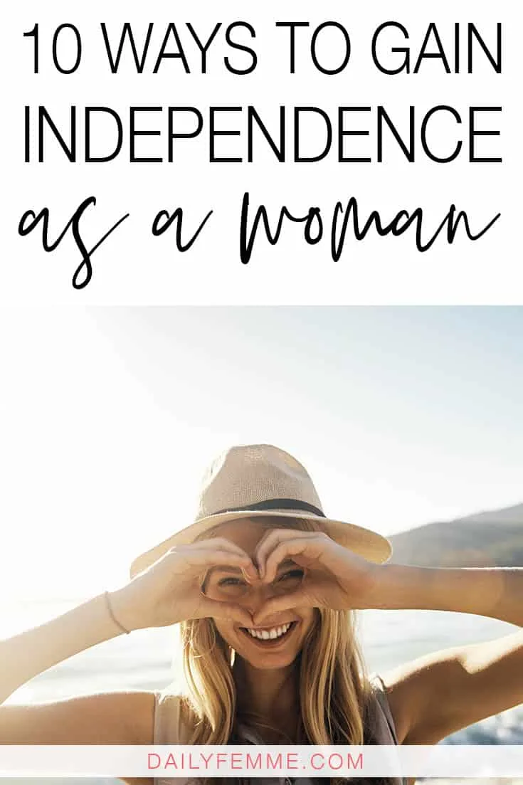 Want to be more independent and stop relying on others but not sure where to start? These 10 Ways to Gain Independence will have you kicking your own goals.