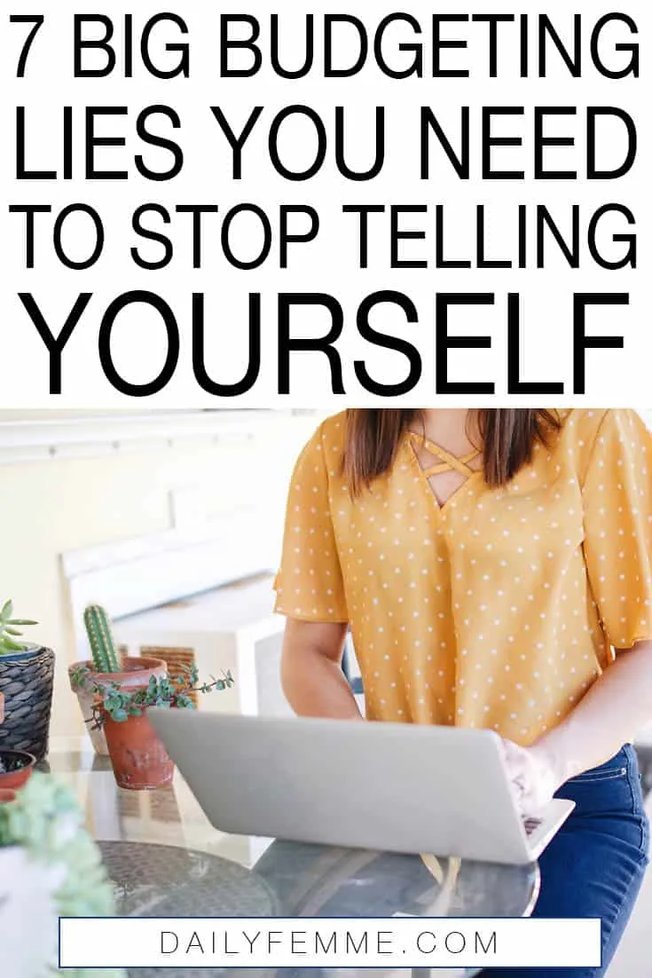 Think budgeting is just for low income earners? Uh, no. That's just one of the many budgeting lies that's holding you back from understanding your finances.