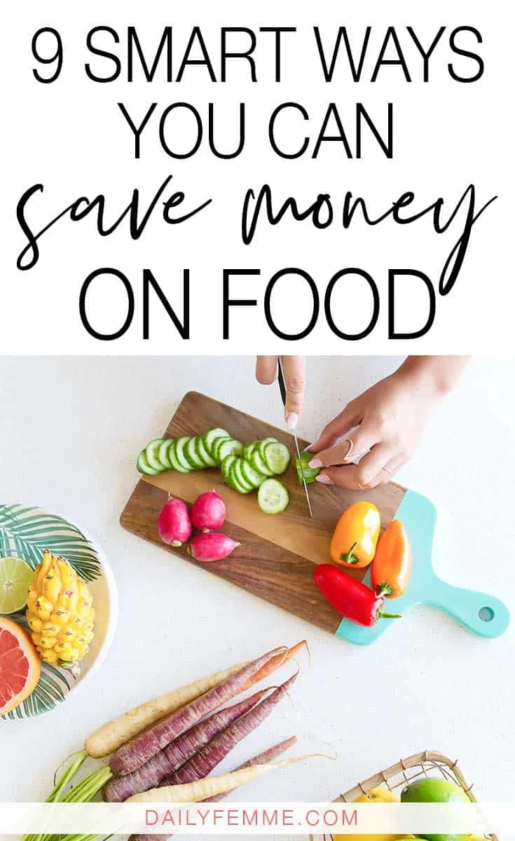 You don't have to eat ramen and rice just to be able to save money on food. These simple & smart tips will have you saving money and still eating well too.
