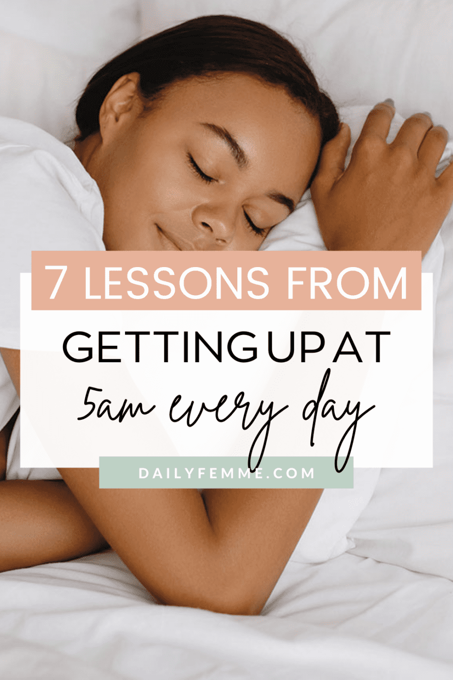 I've never been a morning person, but here are 7 lesson I learned from waking up at 5am every day and actually liking it.