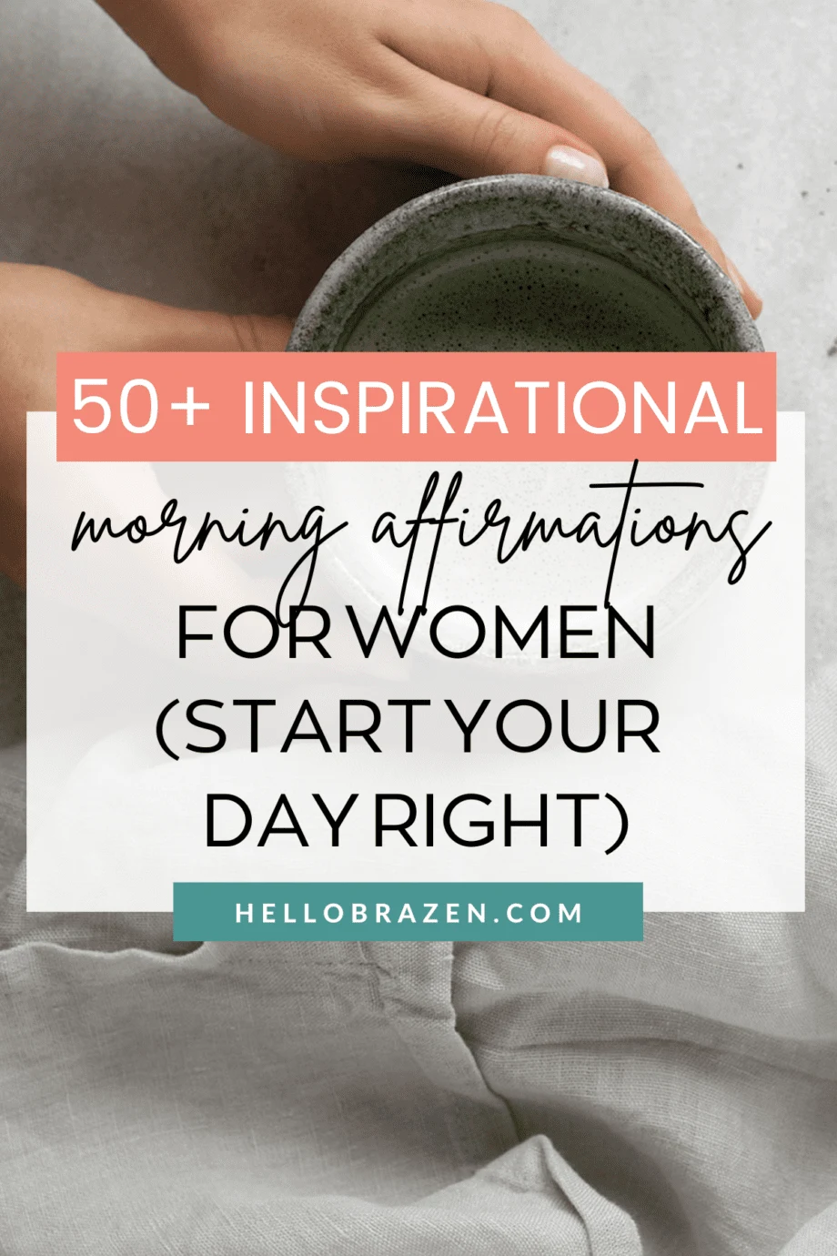 If you've ever heard of the amazing benefits of positive affirmations have on your mind, then you'll be well aware of how incredibly powerful inspirational morning affirmations for women can be. Here are over 50 inspirational morning affirmations for women to start your day right.