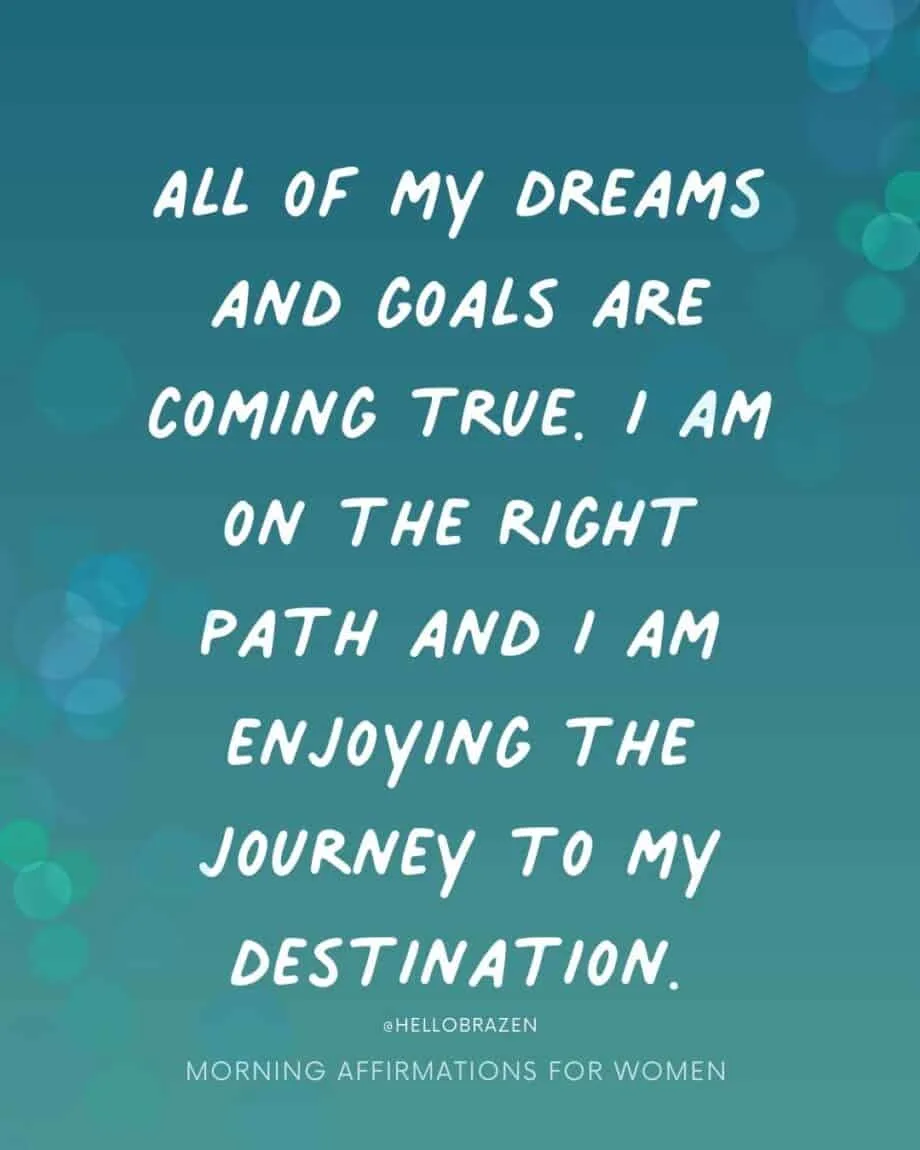 If you've ever heard of the amazing benefits of positive affirmations have on your mind, then you'll be well aware of how incredibly powerful inspirational morning affirmations for women can be. Here are over 50 inspirational morning affirmations for women to start your day right.