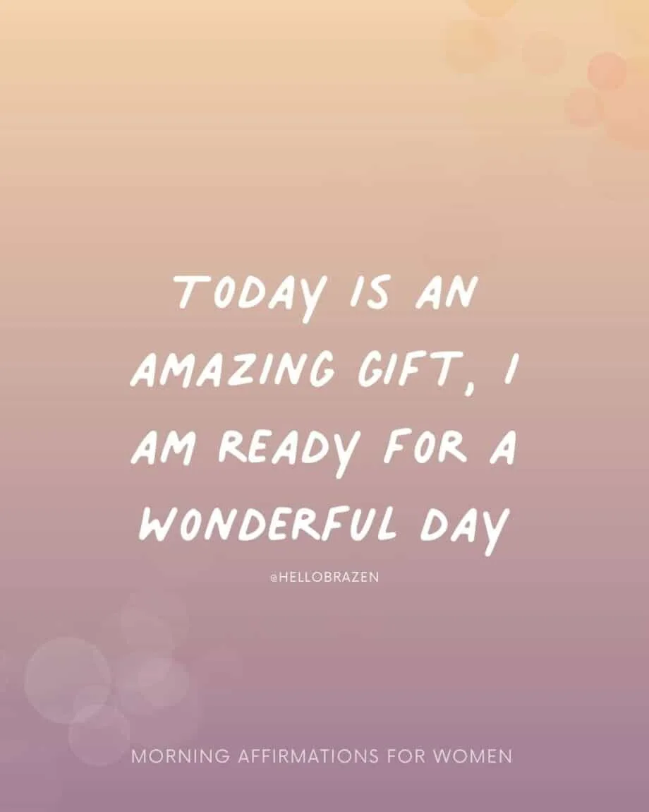 If you've ever heard of the amazing benefits of positive affirmations have on your mind, then you'll be well aware of how incredibly powerful inspirational morning affirmations for women can be. Here are over 50 inspirational morning affirmations for women to start your day right.