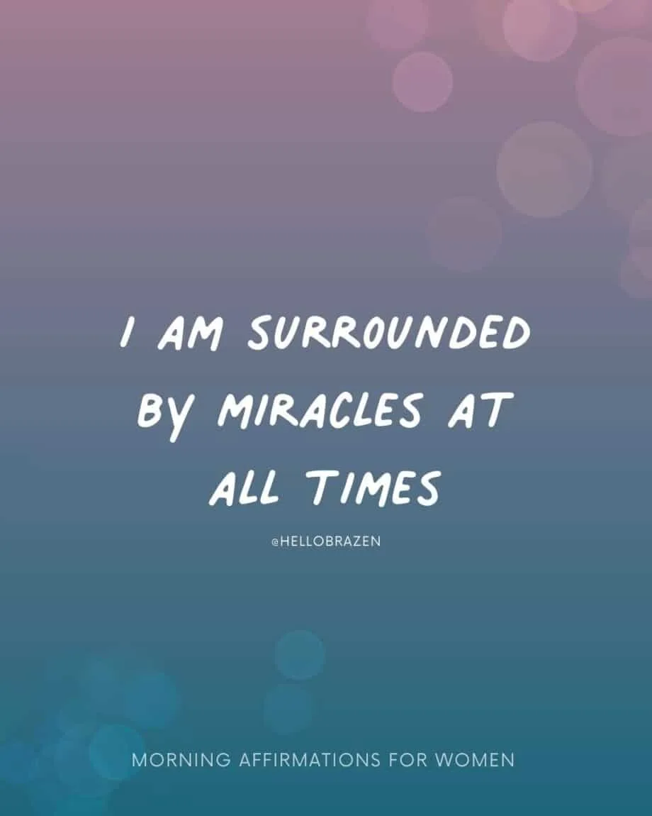 If you've ever heard of the amazing benefits of positive affirmations have on your mind, then you'll be well aware of how incredibly powerful inspirational morning affirmations for women can be. Here are over 50 inspirational morning affirmations for women to start your day right.