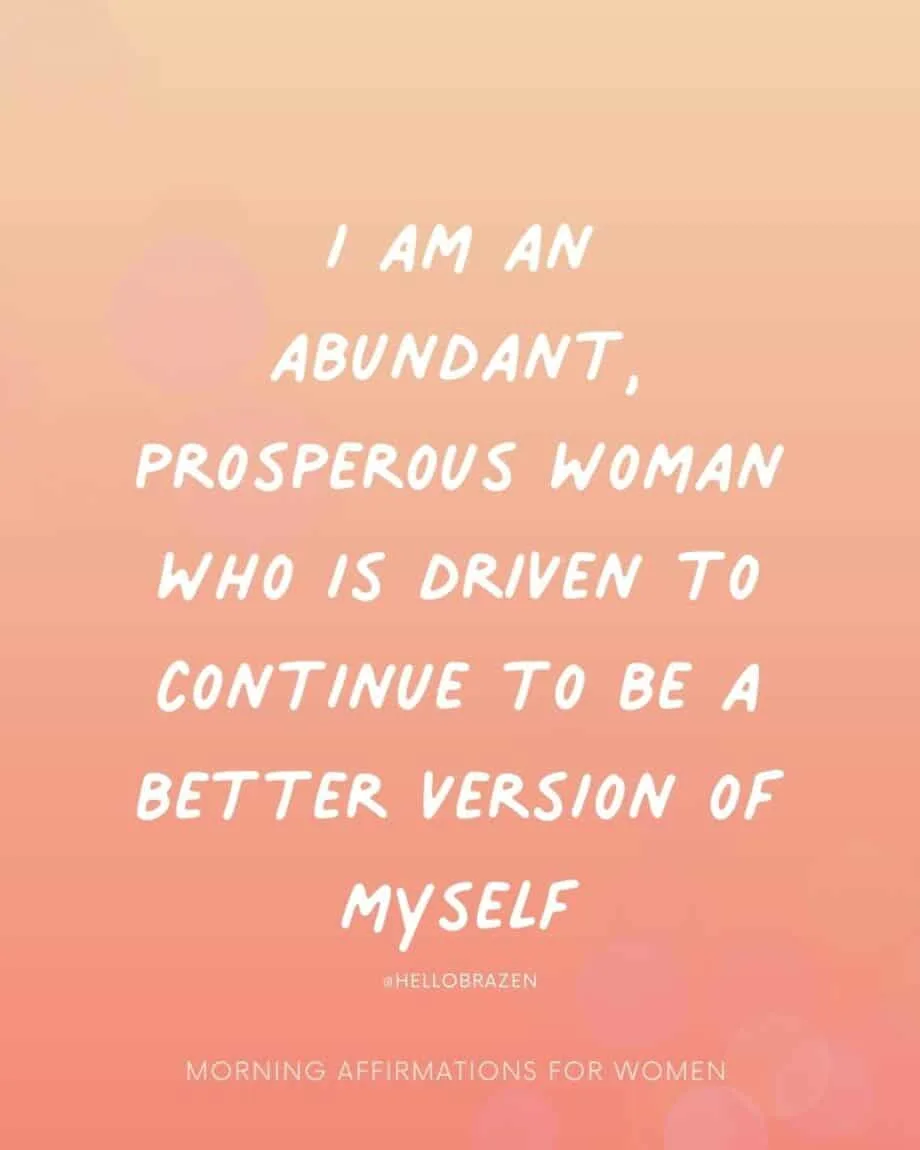 If you've ever heard of the amazing benefits of positive affirmations have on your mind, then you'll be well aware of how incredibly powerful inspirational morning affirmations for women can be. Here are over 50 inspirational morning affirmations for women to start your day right.
