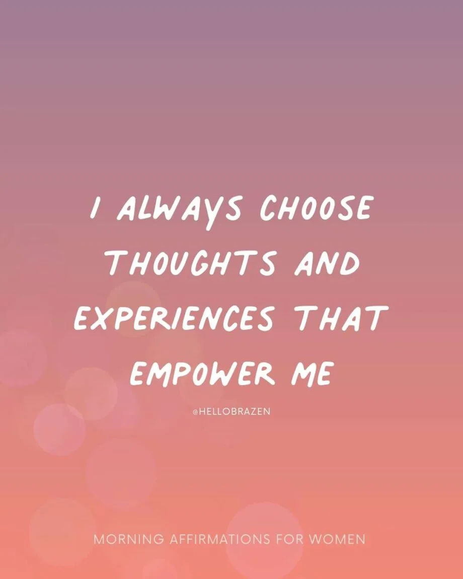 If you've ever heard of the amazing benefits of positive affirmations have on your mind, then you'll be well aware of how incredibly powerful inspirational morning affirmations for women can be. Here are over 50 inspirational morning affirmations for women to start your day right.