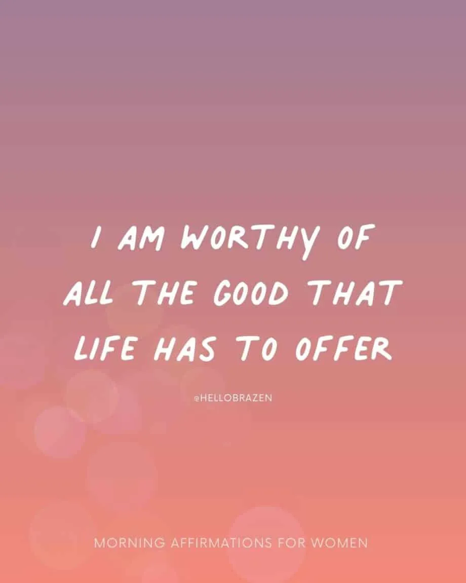 If you've ever heard of the amazing benefits of positive affirmations have on your mind, then you'll be well aware of how incredibly powerful inspirational morning affirmations for women can be. Here are over 50 inspirational morning affirmations for women to start your day right.