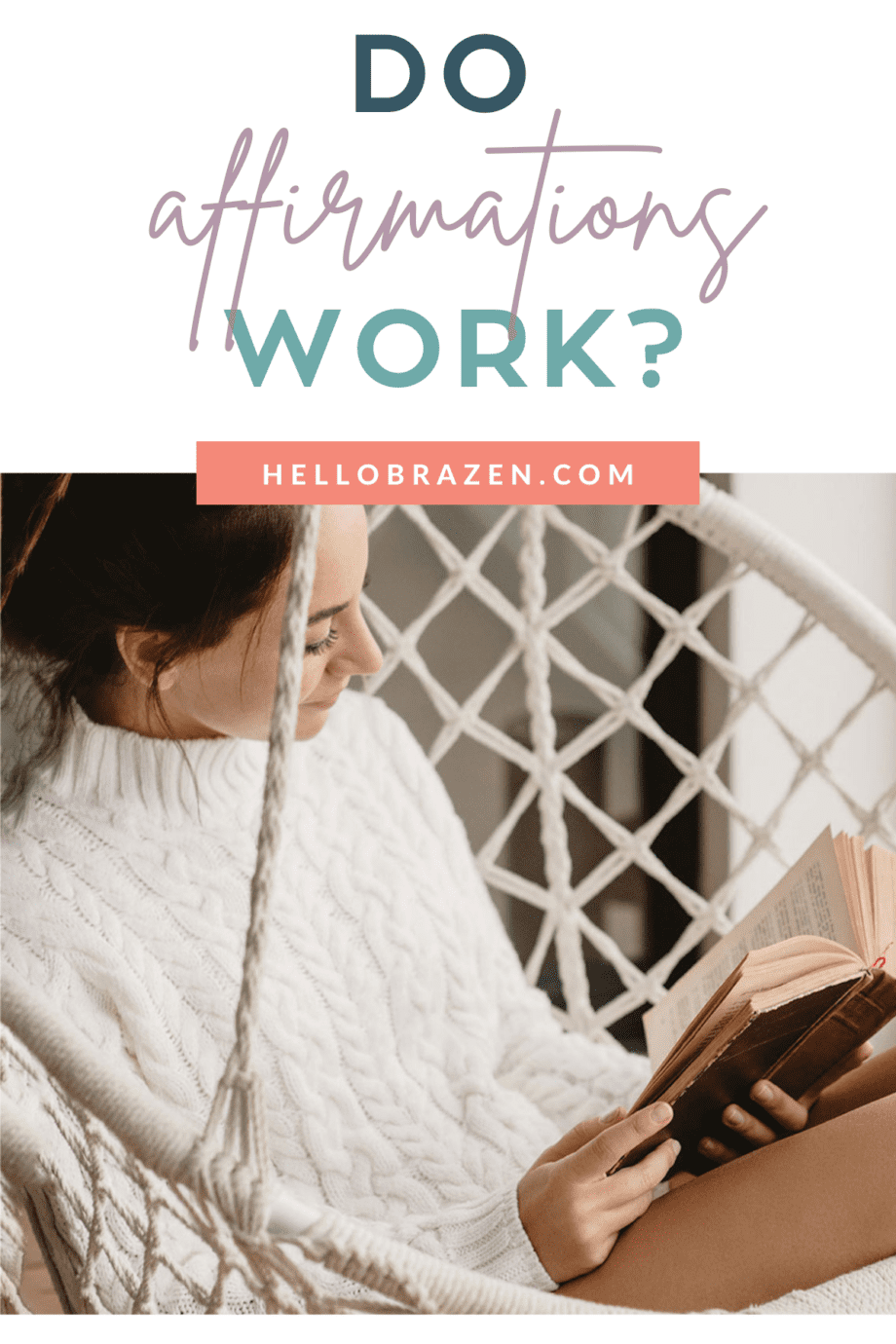 Wondering if affirmations really work? You may have heard people raving over their results with affirmations, but there is research for and against the effectiveness of affirmations. Let's dive in to what affirmations are and the science behind them.