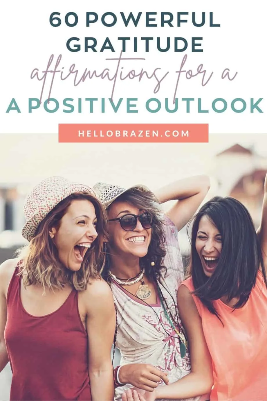 One way to include gratitude in your day is by saying positive affirmations. These are brief, simple statements that declare something about yourself or your situation in a positive light. Here are 60 powerful gratitude affirmations for a positive outlook.