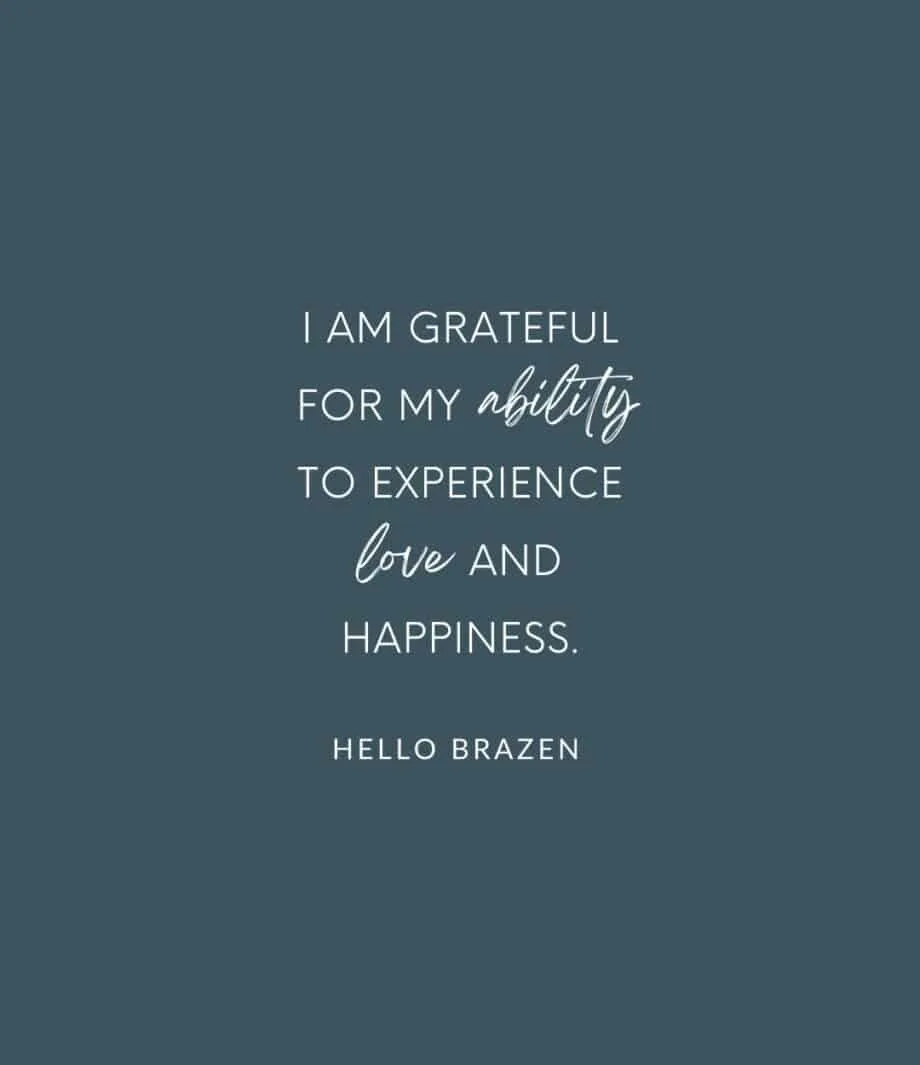 One way to include gratitude in your day is by saying positive affirmations. These are brief, simple statements that declare something about yourself or your situation in a positive light. Here are 60 powerful gratitude affirmations for a positive outlook.