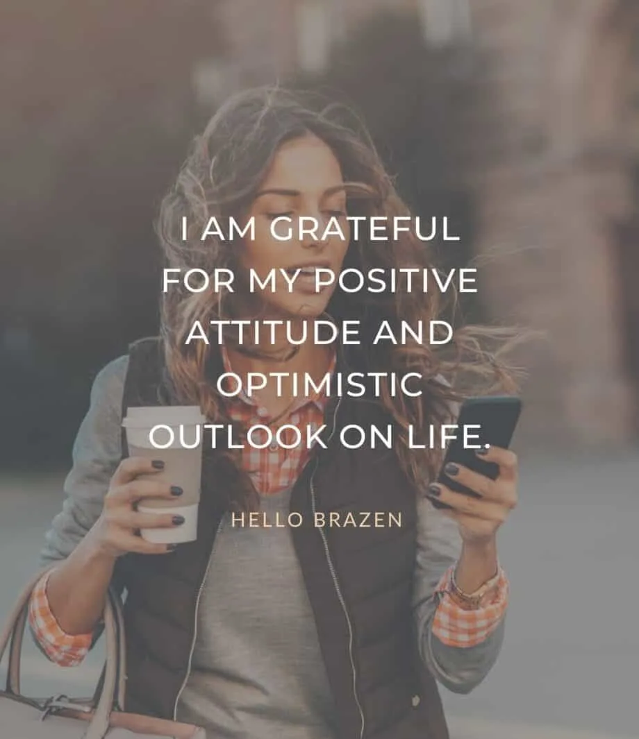 One way to include gratitude in your day is by saying positive affirmations. These are brief, simple statements that declare something about yourself or your situation in a positive light. Here are 60 powerful gratitude affirmations for a positive outlook.