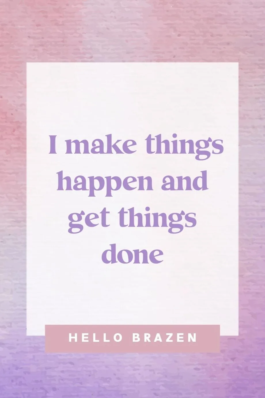 Use these productivity affirmations to stop procrastination and get things done! Repeat them each morning, get into a positive mindset and go!