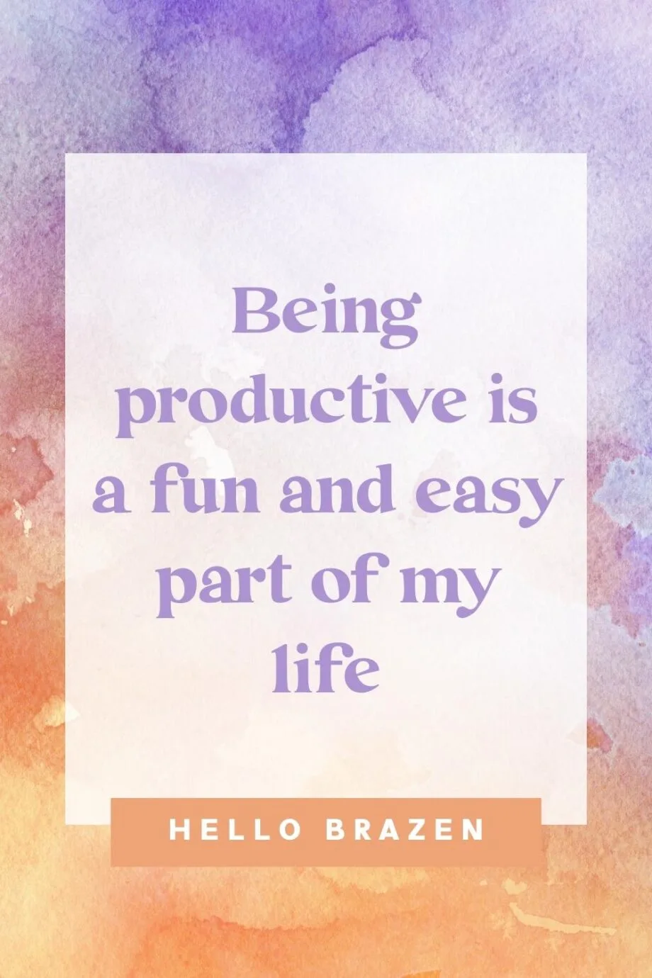Use these productivity affirmations to stop procrastination and get things done! Repeat them each morning, get into a positive mindset and go!