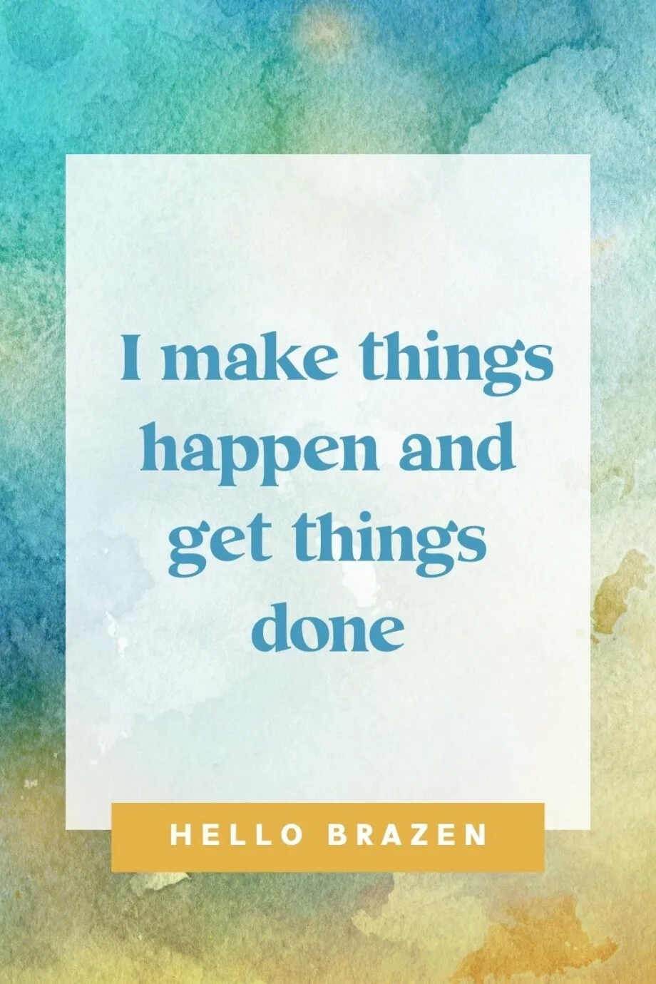 Use these productivity affirmations to stop procrastination and get things done! Repeat them each morning, get into a positive mindset and go!