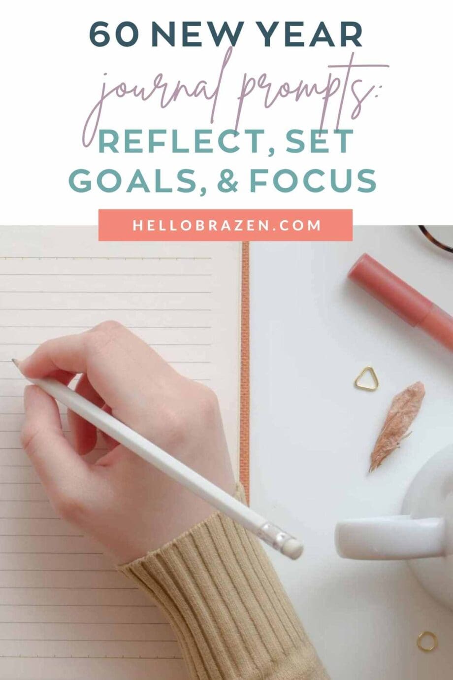 The new year is a time for reflection, goal setting, and focus. Journaling is the perfect way to do all three. By taking the time to reflect on your past year, set goals for the new year, and focus on what's important to you, you can start the new year off on the right foot. Here are 60 new year journal prompts to help you reflect, set goals, and focus for the new year.