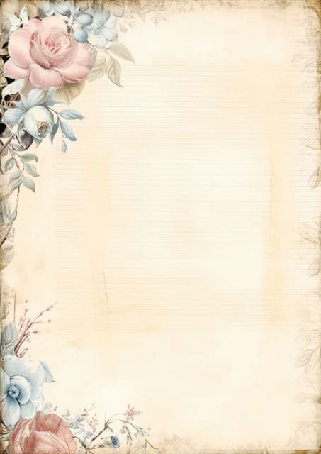 The Shabby Chic Junk Journal Collection. Beautiful junk journal pages crafted with shabby chic styled florals. Free For Personal and Commercial Use