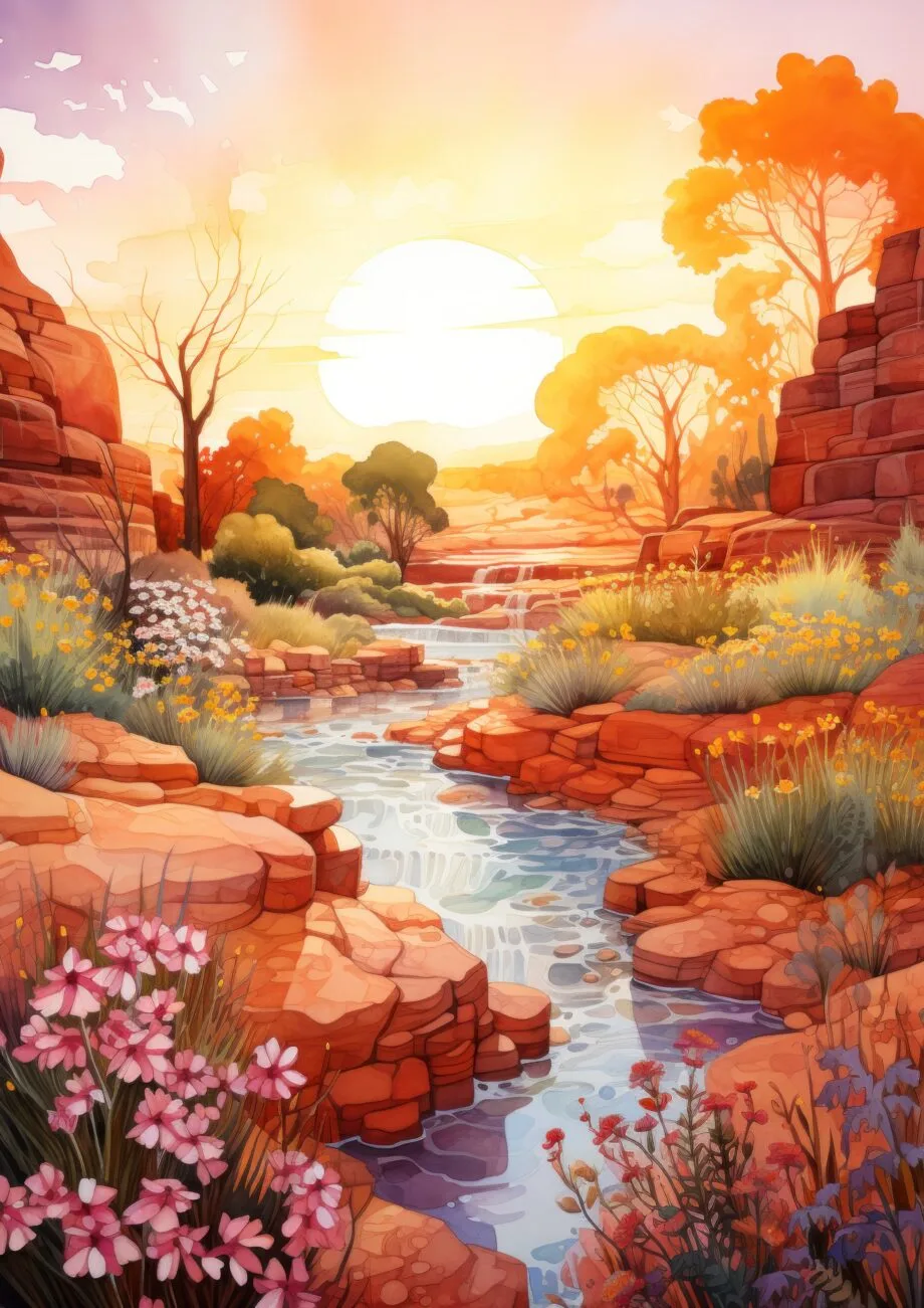 Bring the Australian outback to your screen. Download high-quality landscape backgrounds for free and elevate your digital presence effortlessly.