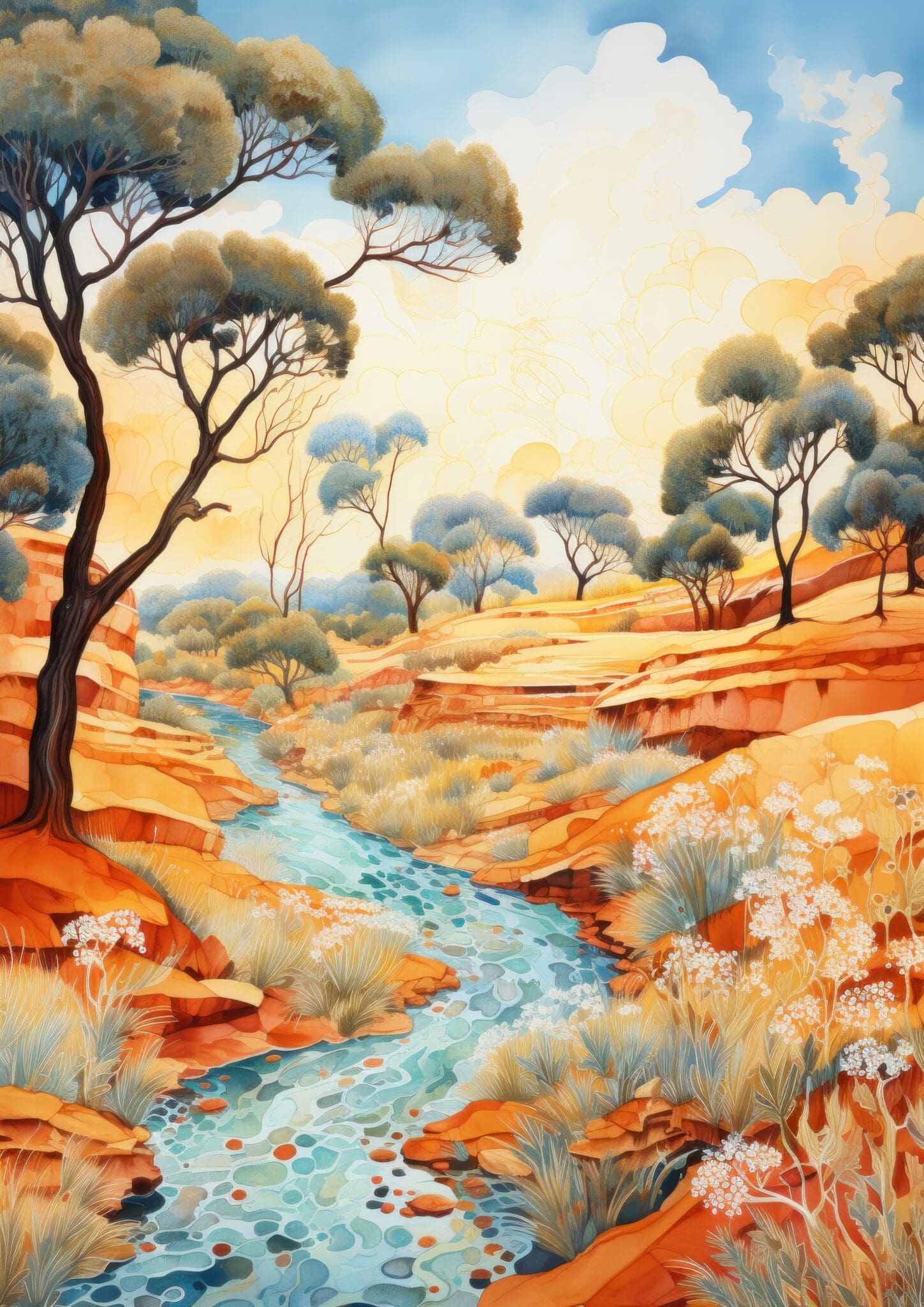 Enchanting Australian Landscape Series - Digital Backgrounds - Hello Brazen