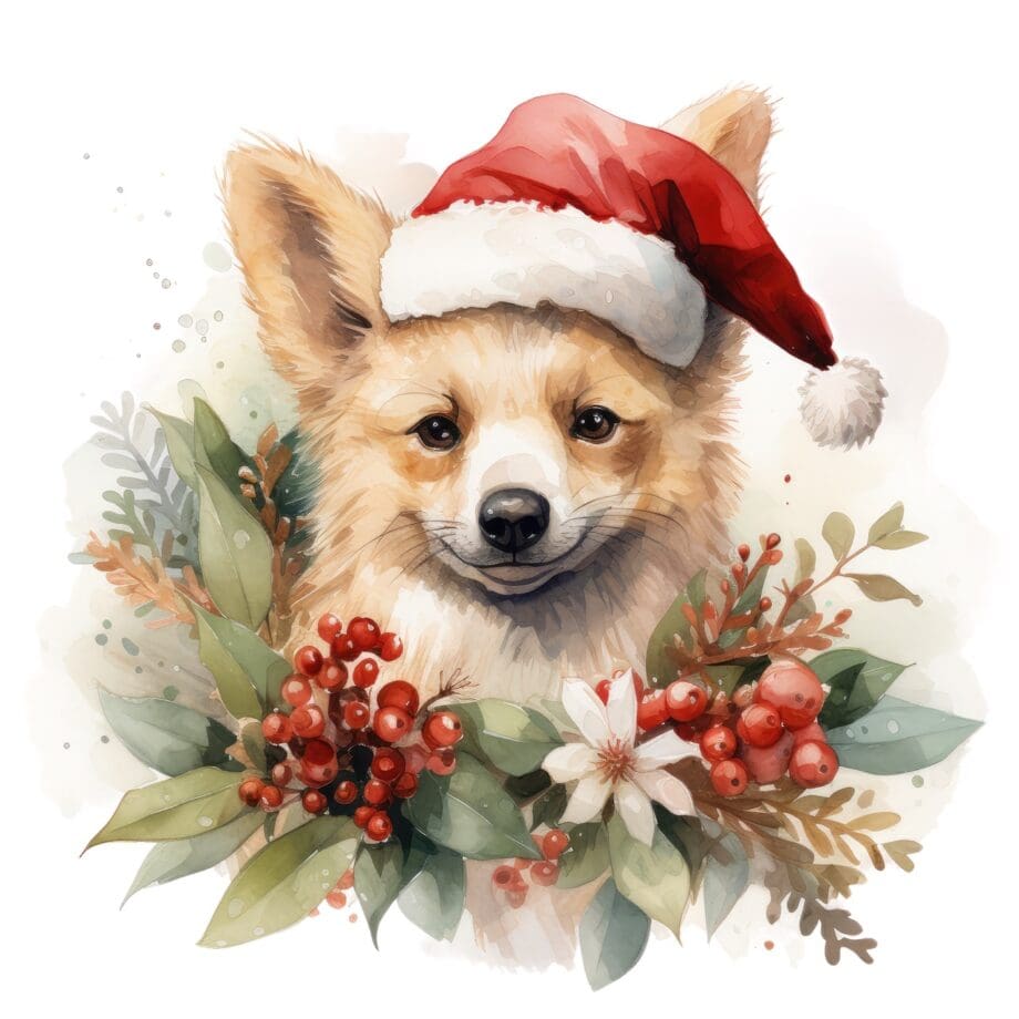 Australian Animals Christmas Clipart Collection, Free For Personal and Commercial Use