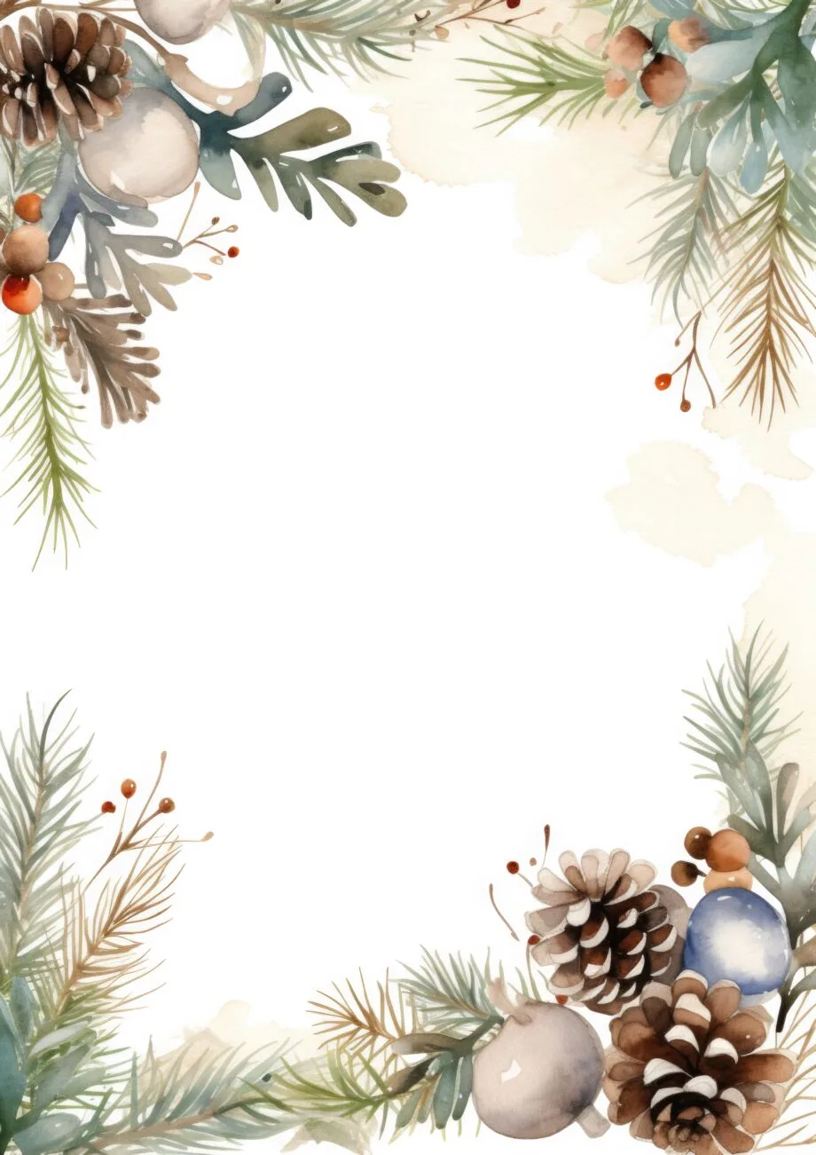 This collection of Traditional Christmas Page Borders will make your projects, letter writing, journals, cards, and craft products beam with festive charm. Includes personal and commercial use license).