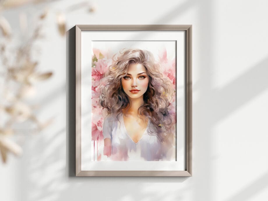 The Divine Angels Collection is a collection of beautiful images, featuring watercolor illustrations of divine angels. Free For Personal and Commercial Use