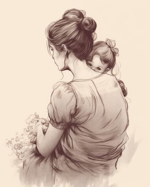 The Vintage Motherhood Collection is a collection of images that each highlights the gentle loving kindness of motherhood, with a vintage touch. Free For Personal and Commercial Use