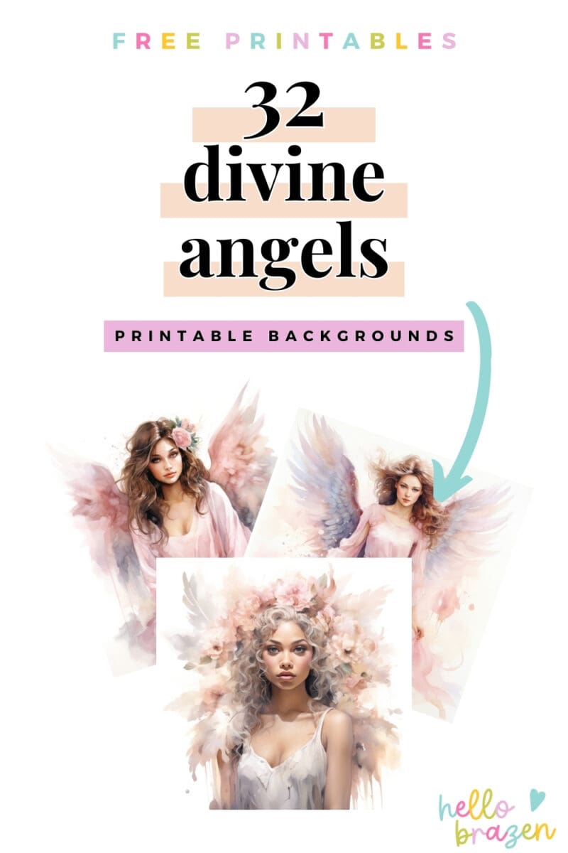 Pinterest. Angel Layout Divine Angels Collection - Hello Brazen