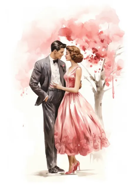 The Vintage Valentine's Couples Collection is a collection of beautiful images that take a step back in time to a romantic moment of yesteryear. Beautiful couples, in love, with a vintage touch. Free For Personal and Commercial Use