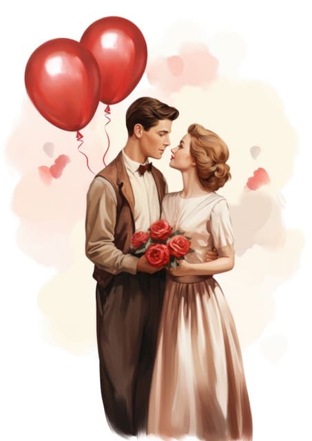 The Vintage Valentine's Couples Collection is a collection of beautiful images that take a step back in time to a romantic moment of yesteryear. Beautiful couples, in love, with a vintage touch. Free For Personal and Commercial Use