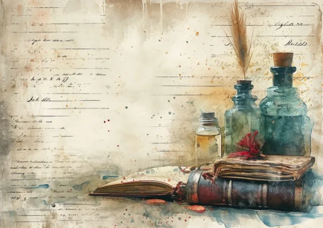 The vintage inspired Apothecary Junk Journal Collection is a collection of beautiful junk journal pages showcasing vintage herbs, tinctures, and healing concoctions. Free For Personal and Commercial Use