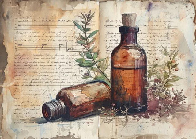 The vintage inspired Apothecary Junk Journal Collection is a collection of beautiful junk journal pages showcasing vintage herbs, tinctures, and healing concoctions. Free For Personal and Commercial Use