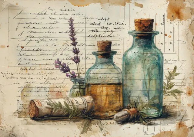 The vintage inspired Apothecary Junk Journal Collection is a collection of beautiful junk journal pages showcasing vintage herbs, tinctures, and healing concoctions. Free For Personal and Commercial Use