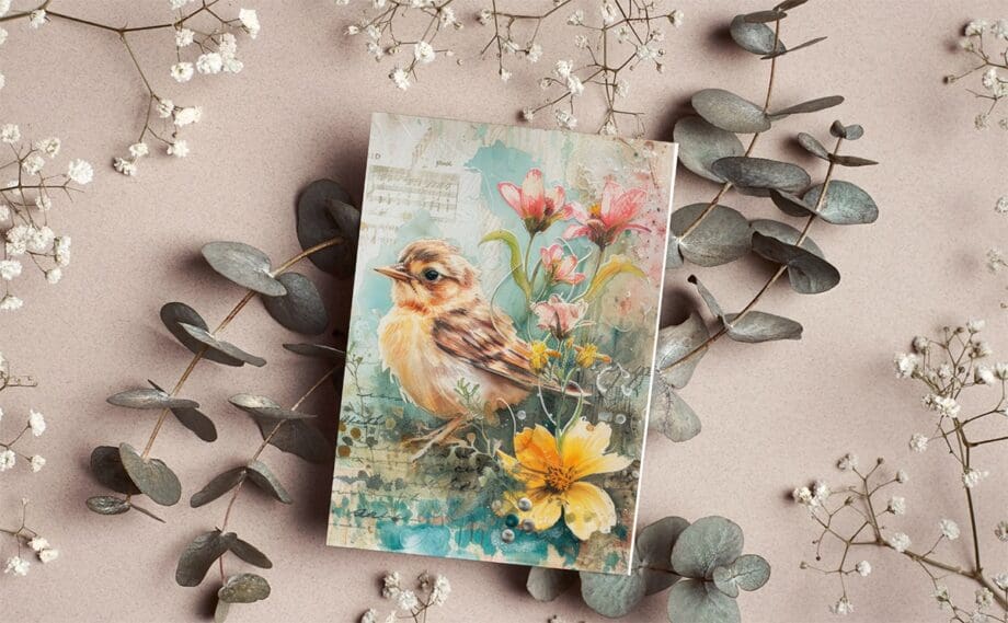 Embrace the elegance of bygone days with the "Vintage Spring Birds Junk Journal Collection." This selection is a symphony of pastel-hued finches, warblers, and thrushes, all perched within a labyrinth of faded botanicals and script. The birds, painted with a delicate hand, appear to whisper tales of spring's awakening. This collection is not only a visual feast but also Free for Personal and Commercial Use, paving the way for your imagination to take wing.