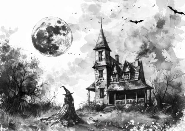 46 Halloween Haunted House Junk Journal Pages - Free Download - Hello ...