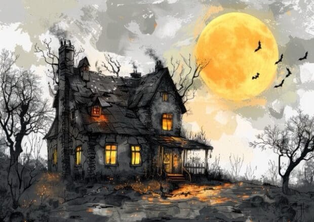 46 Halloween Haunted House Junk Journal Pages - Free Download - Hello ...